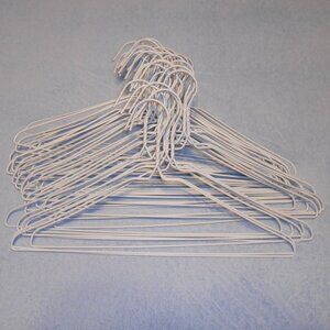 NEW Lot of 40 coated wire hangers
